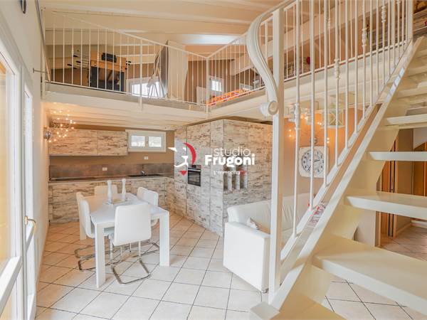Four-room flat on two floors